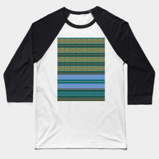 Traditional Ethnic Peruvian Inca Andean Pattern 2 Baseball T-Shirt